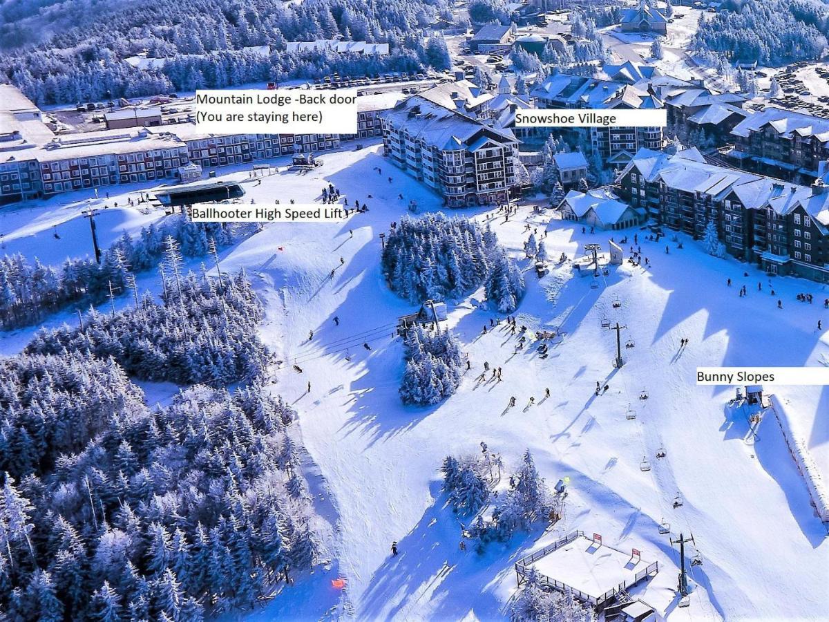 Stroll To Slopes, Village Area, Ski In-Out Mtlodge 304 Snowshoe Exterior foto