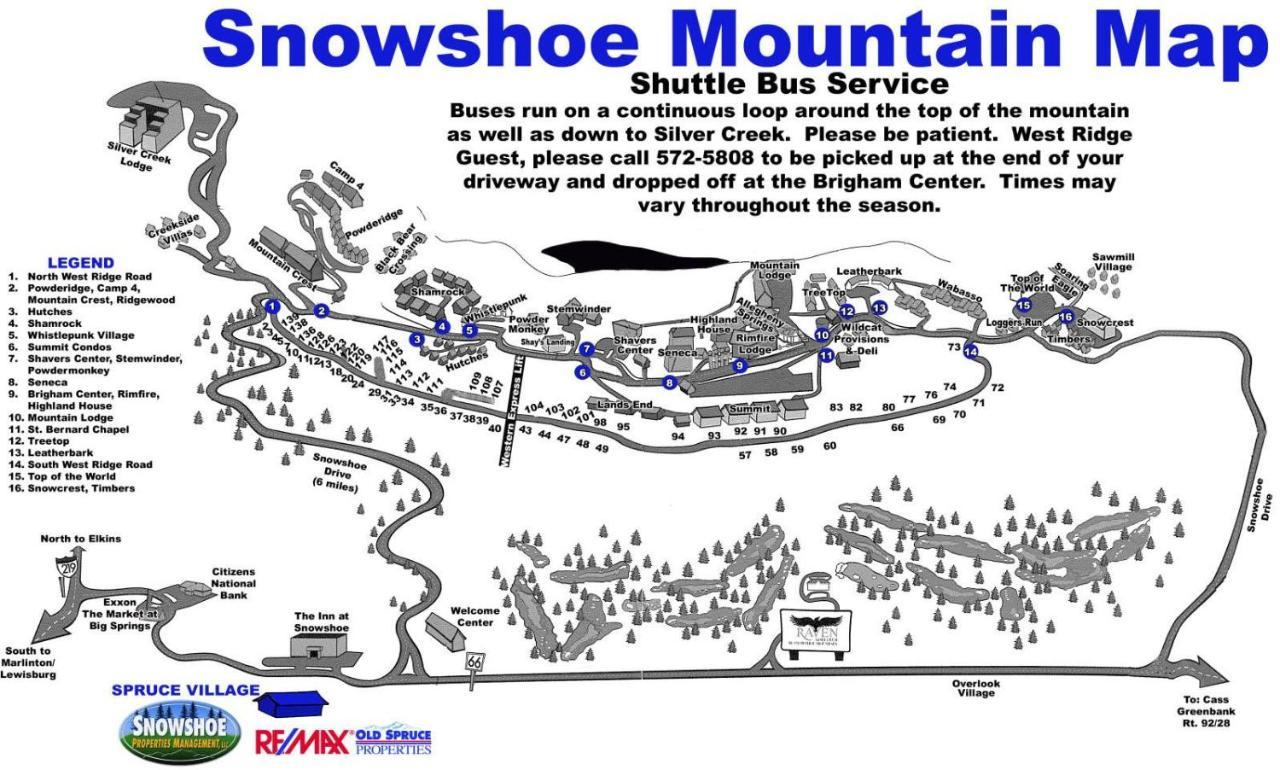 Stroll To Slopes, Village Area, Ski In-Out Mtlodge 304 Snowshoe Exterior foto